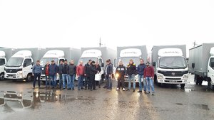 Еще 11 грузовиков Foton Aumark пополнили автопарк компании СТД «Петрович»